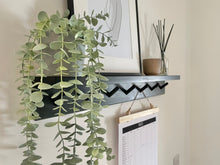 Load image into Gallery viewer, Peg Rail with Shelf - Key Hook / Hallway Shelf / Wood Shelf / Peg Hooks / Nursery Shelf / Coat Rack

